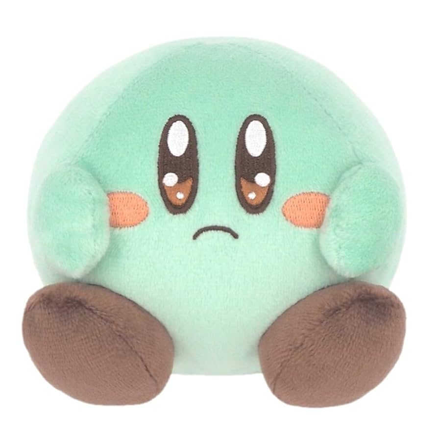ぬいぐるみ Kirby plush toy Nintendo sad face Amazon.com: Little Buddy - Nintendo - Kirby Chocolate Mint 4